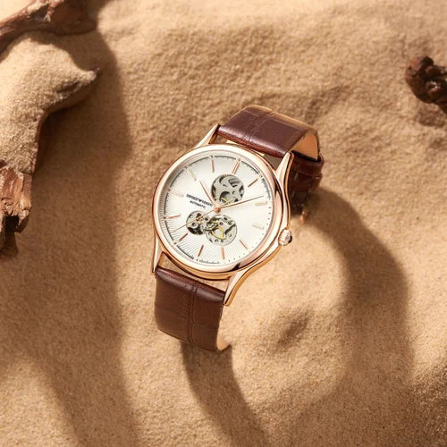 Emporio Arman_i Station Brown copper white Automatic